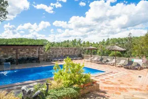 Cottage with BBQ, terrace & pool | Garden view - Image 2