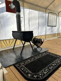 Iconic Tented Cabin with Fire Pit in Cassville, Missouri - Image 5