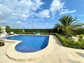 Family-friendly villa with terrace, private pool & barbeque | Garden view - Image 4