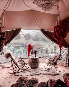 Romantic Private Dome for a Belgium Glamping Escape - Image 4