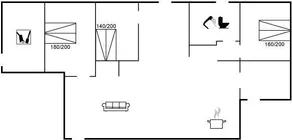 Voll ausgestattetes Ferienhaus mit Terrasse | Hunde erlaubt - Image 2