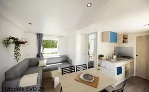 Camping de la Colline - 2 Bedroom Mobile Home - COMFORT - Air-conditioned 5 people - Image 4