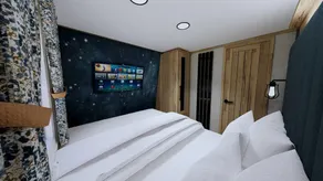 Romantic Luxury Glamping Pod with Outdoor Hot Tub near Billing Aquadrome, Northamptonshire - Image 5