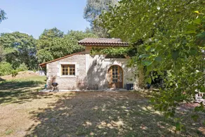 Holiday home with BBQ, terrace & pool | Garden view - Image 2