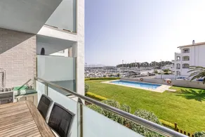 Beautiful holiday apartment with terrace, garden & pool | City view | Next to the beach - Image 2