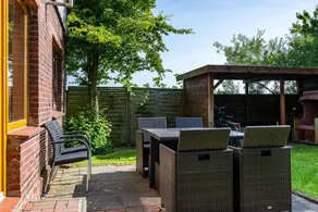 Holiday home with garden, sauna & terrace | Garden view - Image 3