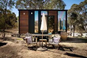 Vineyard Tiny Glamping in Victoria near Kara Kara National Park - Image 3