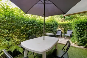 Holiday apartment with pool & garden | Garden view - Image 2