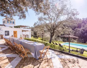 Ferienhaus mit Garten, privatem Pool und Terrasse | Bergblick - Image 4
