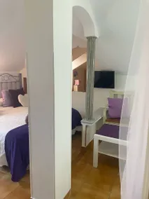 Double Violeta Room with Mountain Views, Shared Terrace, and Wi-Fi - Image 5
