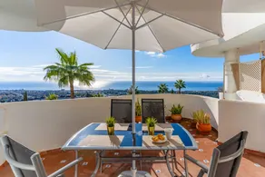 Merveilleux appartement entièrement équipé avec terrasse, jardin et piscine | Vue mer | Avec animaux acceptés - Image 2