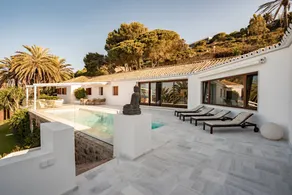 Voll ausgestattetes Ferienhaus mit Pool, Terrasse und Grill | Meerblick | Neben dem Strand | Ideal für Homeoffice | Haustierfreundlich - Image 5