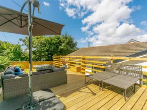 Cottage with barbecue, terrace & hot tub | Water view - Image 3