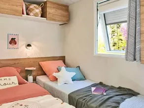 Campsite La Marmotte - Mobil Home Aqua Air-conditioned 3 rooms 4/6 people Terrace Semi-covered TV - Image 5