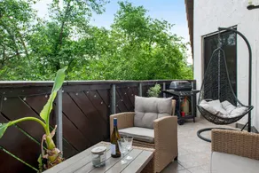 Gradevole appartamento totalmente attrezzato con giardino, barbecue e sauna | Vista sul giardino | Adatto per il telelavoro - Image 2