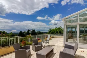 Bed & breakfast avec terrasse et jardin | Vue jardin - Image 4
