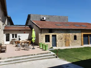 Cottage with barbeque, terrace & heated pool | Garden view - Image 3