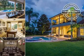 Charmante villa adaptée aux familles avec barbecue, piscine privée et jacuzzi | Vue golf - Image 2