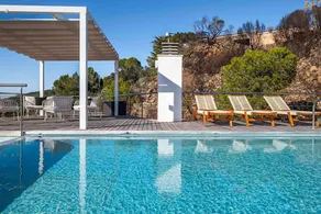 Familienorientierte schöne Villa mit Pool, Garten und Grill | Panoramablick - Image 3