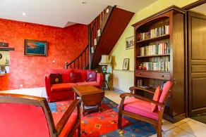 Cottage avec terrasse, barbecue et jardin | Vue jardin - Image 3