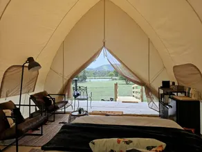 Opulent Glamping Escape with Lake Views & Outdoor Firepit in Victoria, Australia - Image 4