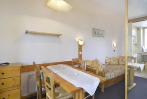 50m from ski slopes, 3rd floor, balcony, tv, 28m², La Plagne - Image 3