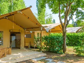 Nice tent with terrace & heated pool | Pets allowed - Image 4