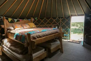 Stunning Yurts Nestled into Meadow near Masham, England - Image 4
