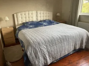 Schlafzimmer mit Super-Kingsize-Bett und Panoramaaussicht (Schlafzimmer mit Super-Kingsize-Bett) - Image 1