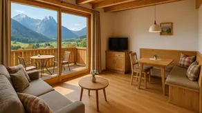 Apartment with sauna, terrace & barbeque | Garden view - Image 2