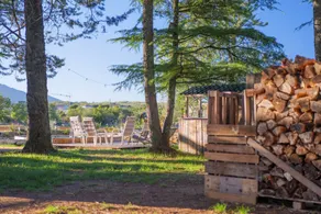 Lodge with terrace, pool & garden | Mountain view - Image 4