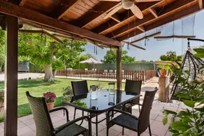 Holiday home with terrace, private pool & garden | Garden view - Image 5