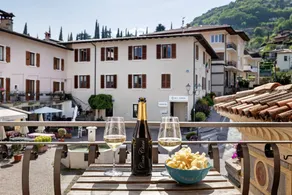 Einzimmerapartment 'Casa Ciarii 2' mit Bergblick, privater Terrasse und WLAN - Image 2