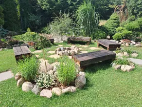 Maison de vacances avec barbecue, jardin et terrasse | Vue jardin - Image 2
