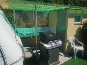 Mobil home avec barbecue, jacuzzi et terrasse | Vue plage | Idéal pour le télétravail - Image 4