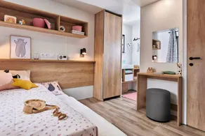 Campsite Lac De Pouzauges - Mobile-home Prestige Duo - 2 bedrooms - 2 bathrooms - 2 WC - Air co - TV Dishwasher 6 people - Image 5