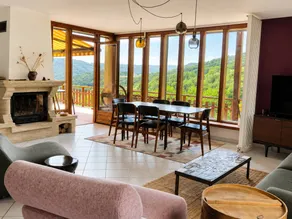 Ferienhaus mit Terrasse, Whirlpool und Grill | Panoramablick - Image 4