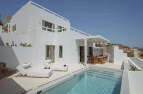 Lavish Antiparos Villa Villa Zephyros 4BDR Breathtaking Sea Views Private Pool Spacious Furnished Terrace Prime Location Agios Georgios - Image 3