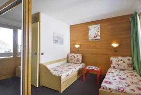 50m from ski slopes, 3rd floor, balcony, tv, 28m², La Plagne - Image 2