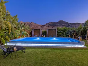 House with barbecue, garden & private pool | Nature view - Image 3