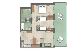 Family-oriented pleasant holiday apartment with garden, terrace & barbeque | Mountain view | Next to the ski | Perfect for remote work | Pets are welcome - Image 4