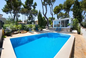 Child-friendly wonderful holiday home with BBQ, private pool & garden | Garden view | Pet-friendly - Image 2