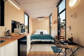 Tranquil Tiny House with Native Bush Forest Retreat near Bendigo, Wycheproof VIC - Image 4