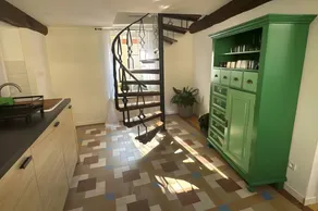 Appartement avec terrasse, jardin et barbecue | Vue jardin - Image 3