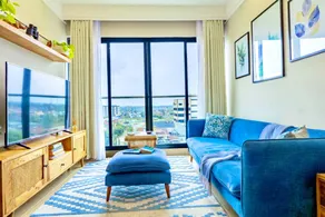 Flat with garden & private pool - Image 2