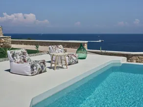 Villa Aegean Horizon Vasilikos 4 En-suite Bedrooms Infinity Pool Private Beach Access - Image 5