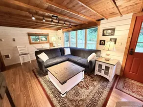 Cozy Woodland Retreat with Propane Fireplace & Deck in Woodford, Vermont - Image 2