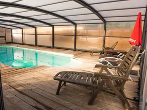 Holiday home with garden, private pool & terrace | Pool view - Image 4