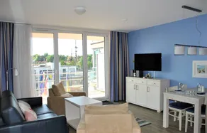 Apartment 29 "Heimathafen 29", Apartmenthaus Hafenspitze, Blickrichtung Innenstadt/Binnenhafen - Image 3