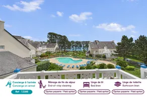 Apartment with garden & heated pool - Image 2